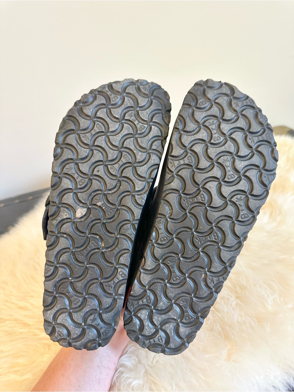 ✨Women's Slate Blue Slip-On Birkis Size EU 38✨ - Picture 7 of 10